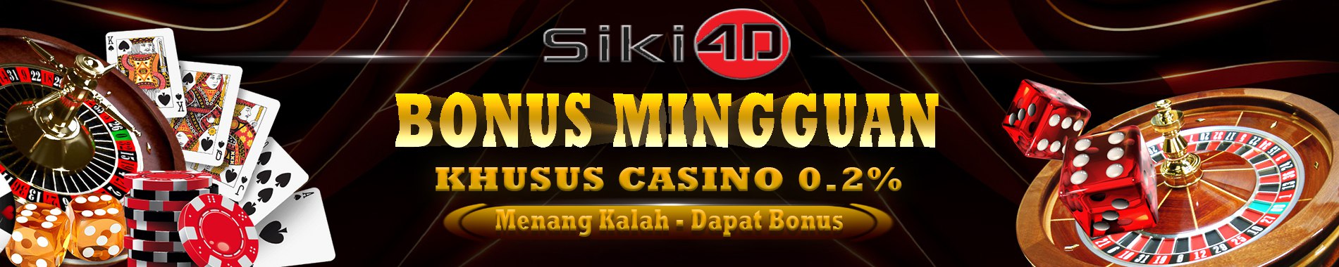 rollingan mingguan live casino siki4d
